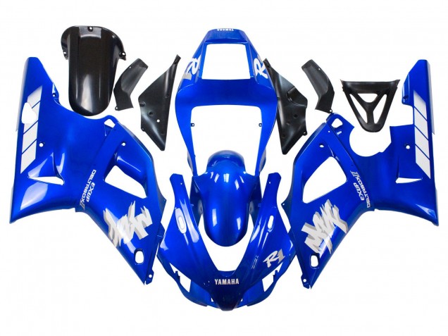 Purchase 1998-1999 Blue White Yamaha YZF 1000 R1 Motorcycle Fairings UK
