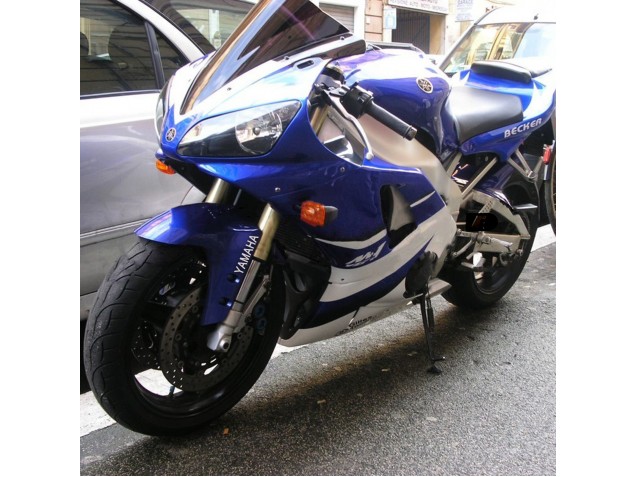 Purchase 1998-1999 White Blue Black Yamaha YZF 1000 R1 Motorcycle Fairings UK