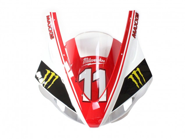 Purchase 1998-1999 Red White Black Yellow Monster Milwaukee MAXXIS 11 Yamaha YZF 1000 R1 Motorcycle Fairings UK
