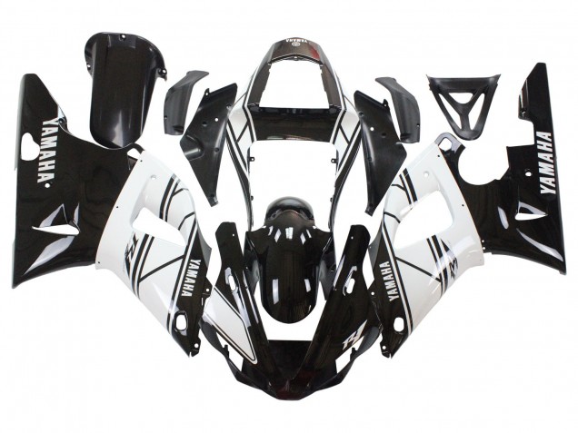 Purchase 2000-2001 White Black Yamaha YZF 1000 R1 Motorcycle Fairings UK
