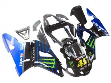 Purchase 2000-2001 Blue Black Green Monster Yamalube ENEOS 46 Yamaha YZF 1000 R1 Motorcycle Fairings UK