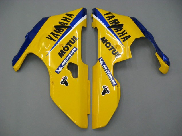 Purchase 2000-2001 White Yellow Blue Motul Camel Yamaha YZF 1000 R1 Motorcycle Fairings UK