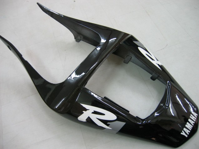 Purchase 2000-2001 Glossy Black White Decal Yamaha YZF 1000 R1 Motorcycle Fairings UK