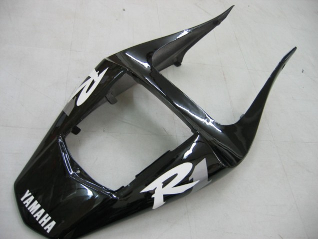 Purchase 2000-2001 Glossy Black White Decal Yamaha YZF 1000 R1 Motorcycle Fairings UK