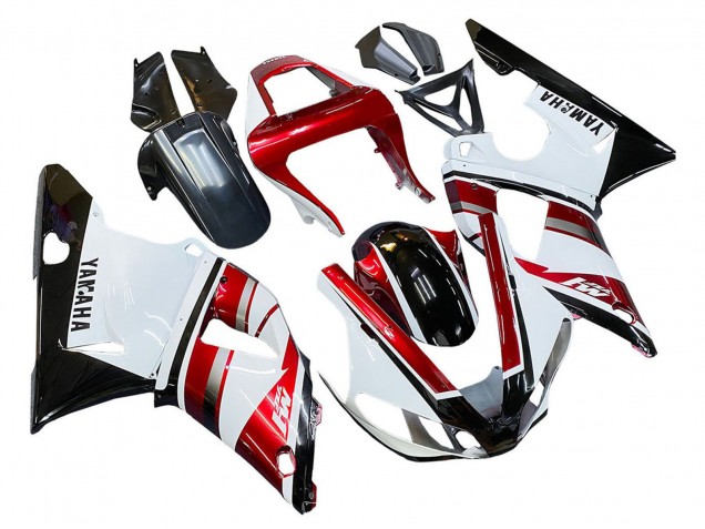 Purchase 2000-2001 Red White Glossy Black Yamaha YZF 1000 R1 Motorcycle Fairing UK