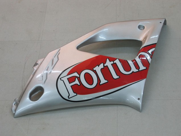 Purchase 2000-2001 Silver Red Fortuna Motul Yamaha YZF 1000 R1 Motorcycle Fairings UK