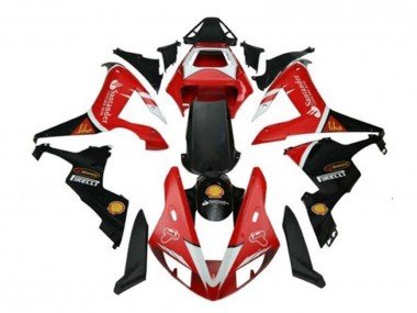 Purchase 2002-2003 Red Silver Black Santander Yamaha YZF 1000 R1 Motorcycle Fairings UK