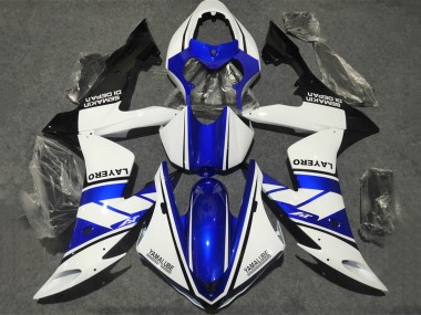 Purchase 2002-2003 White Blue Matte Black Yamalube Yamaha YZF 1000 R1 Motorcycle Fairings UK