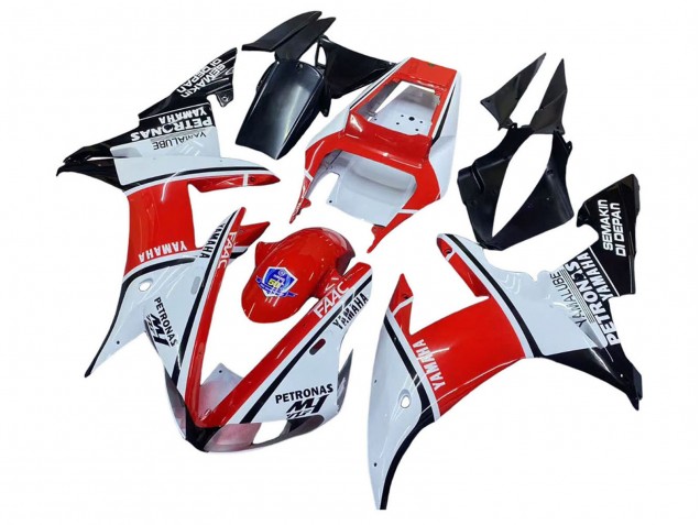 Purchase 2002-2003 White Red Black Petronas Yamaha YZF 1000 R1 Motorcycle Fairings UK