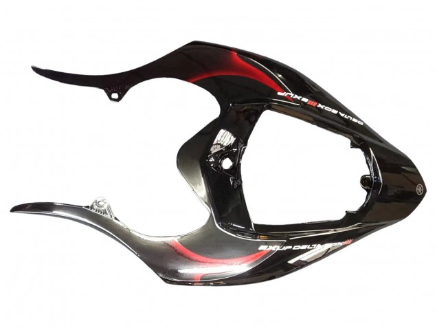 Purchase 2004-2006 Glossy Black Red Flame Yamaha YZF 1000 R1 Motorcycle Fairings UK