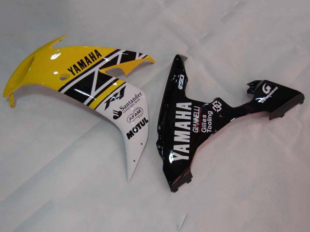 Purchase 2004-2006 Yellow White Glossy Black Yamaha YZF 1000 R1 Motorcycle Fairings UK