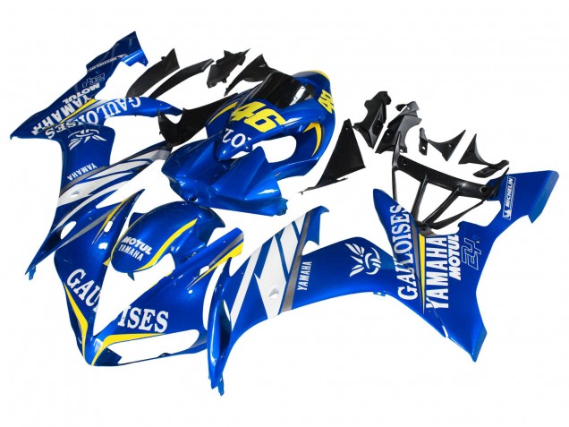 Purchase 2004-2006 Blue White Yellow Motul Gauloises 46 Yamaha YZF 1000 R1 Motorcycle Fairings UK