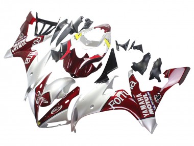 Purchase 2004-2006 Silver Red Fortuna Motul Yamaha YZF 1000 R1 Motorcycle Fairings UK