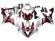 Purchase 2004-2006 Silver Red Fortuna Motul Yamaha YZF 1000 R1 Motorcycle Fairings UK