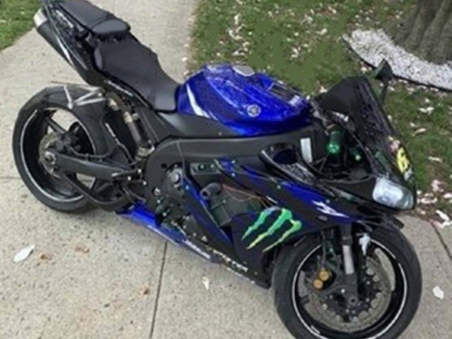 Purchase 2004-2006 Blue Black Yellow Green Monster Yamalube ENEOS 69 Yamaha YZF 1000 R1 Motorcycle Fairings UK
