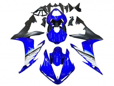 Purchase 2004-2006 Blue White Matte Black Yamaha YZF 1000 R1 Motorcycle Fairings UK