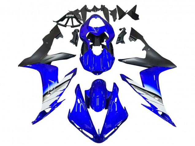Purchase 2004-2006 Blue White Matte Black Yamaha YZF 1000 R1 Motorcycle Fairings UK