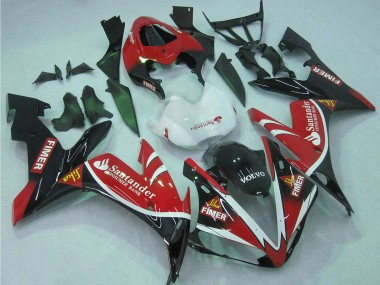 Purchase 2004-2006 Red White Black Green Volvo Jika Fimer Santander Yamaha YZF 1000 R1 Motorcycle Fairings UK