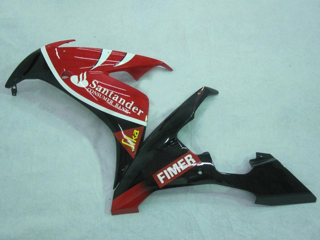 Purchase 2004-2006 Red White Black Green Volvo Jika Fimer Santander Yamaha YZF 1000 R1 Motorcycle Fairings UK