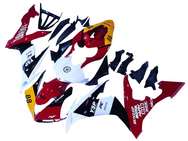 Purchase 2004-2006 Yellow Red White Black YSP 88 Yamaha YZF 1000 R1 Motorcycle Fairings UK