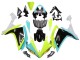 Purchase 2007-2008 Light Blue Lime Green Black Yamaha YZF 1000 R1 Motorcycle Fairings UK