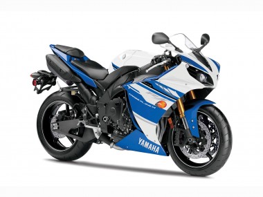 Purchase 2007-2008 White Light Blue Yamaha YZF 1000 R1 Motorcycle Fairings UK