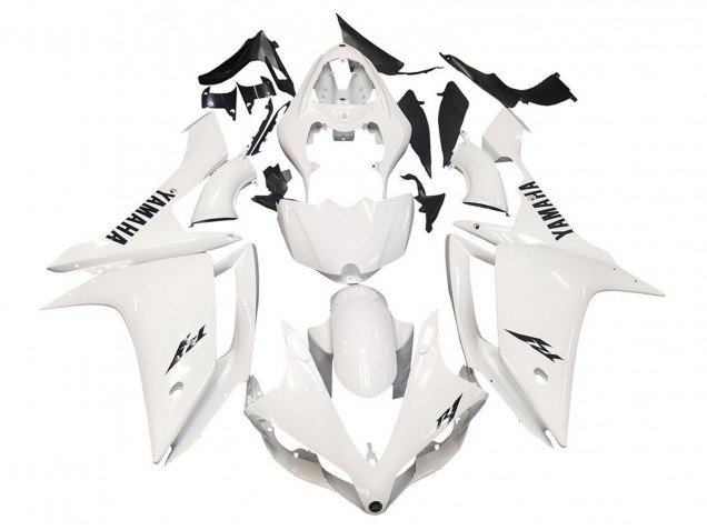Purchase 2007-2008 White Black Yamaha YZF 1000 R1 Motorcycle Fairings UK