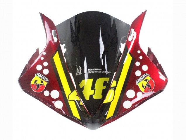 Purchase 2009-2011 Red Yellow Black Shark 46 Yamaha YZF 1000 R1 Motorcycle Fairings UK