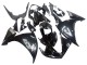 Purchase 2009-2011 Glossy Black White Decal Yamaha YZF 1000 R1 Motorcycle Fairings UK