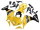 Purchase 2009-2011 Yellow White Black Stripe Yamaha YZF 1000 R1 Motorcycle Fairing Kits UK