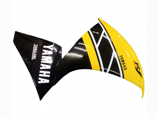 Purchase 2009-2011 Yellow White Black Stripe Yamaha YZF 1000 R1 Motorcycle Fairing Kits UK