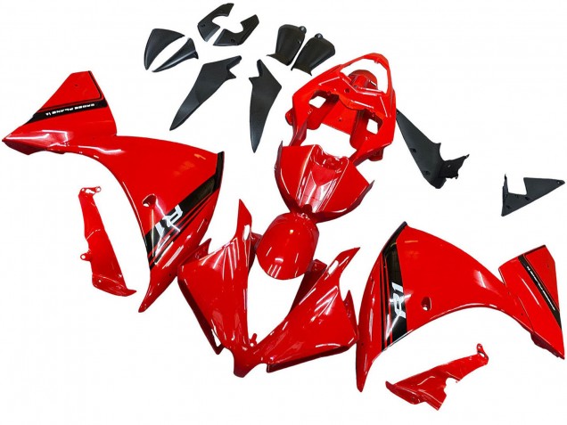Purchase 2012-2014 Red Glossy Black Yamaha YZF 1000 R1 Motorcycle Fairing UK