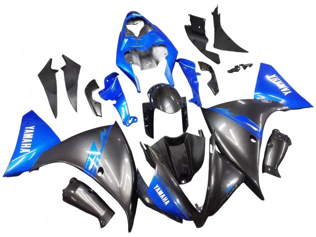 Purchase 2012-2014 Blue Glossy Black Yamaha YZF 1000 R1 Motorcycle Fairings UK