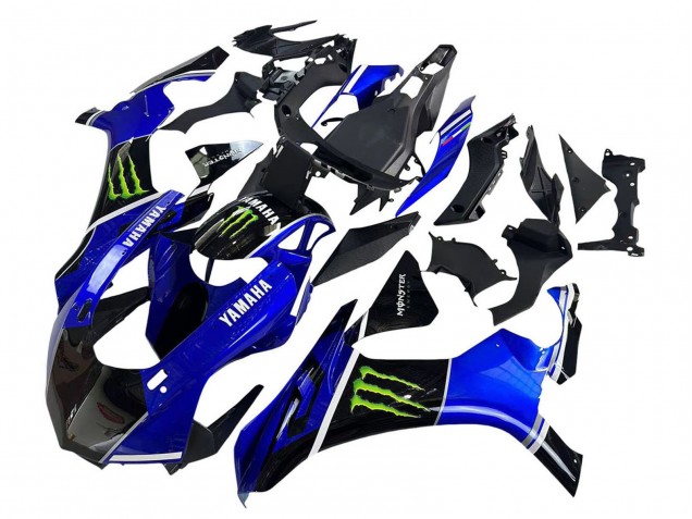 Purchase 2015-2019 Blue Glossy Black Green Monster Yamaha YZF 1000 R1 Motorcycle Fairings UK