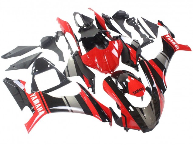 Purchase 2015-2019 Red Black Silver Yamaha YZF 1000 R1 Motorcycle Fairings UK