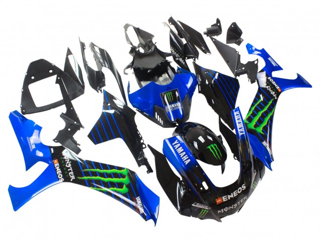 Purchase 2020-2025 Black ENEOS Monster Yamaha YZF 1000 R1 Motorcycle Fairings UK Purchase 2020-2025 Black ENEOS Monster Yamaha YZF 1000 R1 Motorcycle Fairings UK