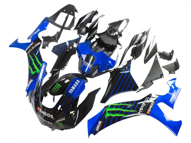 Purchase 2020-2025 Black ENEOS Monster Yamaha YZF 1000 R1 Motorcycle Fairings UK Purchase 2020-2025 Black ENEOS Monster Yamaha YZF 1000 R1 Motorcycle Fairings UK