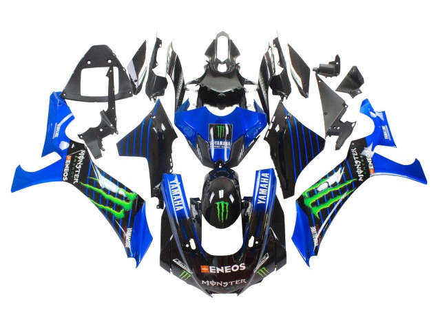 Purchase 2020-2025 Black ENEOS Monster Yamaha YZF 1000 R1 Motorcycle Fairings UK Purchase 2020-2025 Black ENEOS Monster Yamaha YZF 1000 R1 Motorcycle Fairings UK