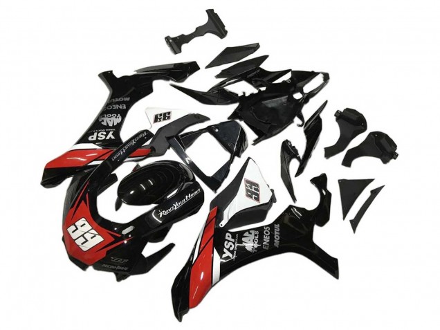 Purchase 2020-2025 Black White Red YSP ENEOS Motul 99 Yamaha YZF 1000 R1 Motorcycle Fairings UK