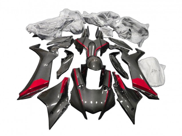 Purchase 2020-2025 Black Red Carbon Fiber Yamaha YZF 1000 R1 Motorcycle Fairings UK Purchase 2020-2025 Black Red Carbon Fiber Yamaha YZF 1000 R1 Motorcycle Fairings UK