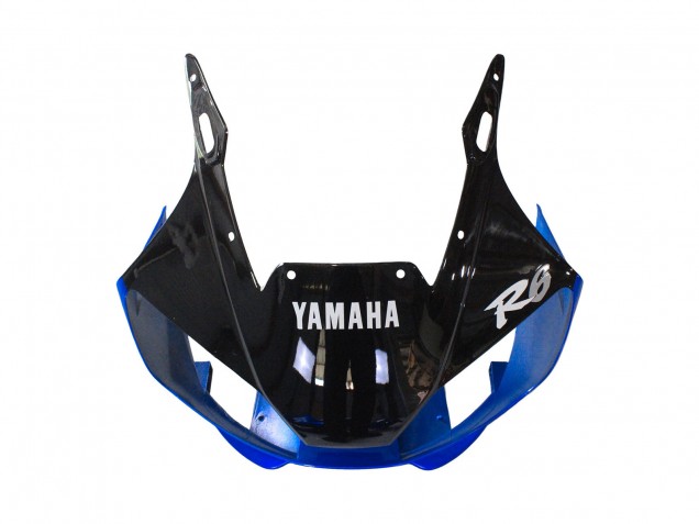 Purchase 1998-2002 White Blue Glossy Black Yamaha YZF 600 R6 Motorcycle Fairings UK
