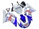 Purchase 1998-2002 White Blue Red Fiat 99 Yamaha YZF 600 R6 Motorcycle Fairings UK