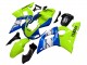 Purchase 1998-2002 Neon Green Blue White Champions Yamaha YZF 600 R6 Motorcycle Fairings UK
