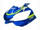 Purchase 1998-2002 White Blue Neon Yellow Fiat Motul Michelin Yamaha YZF 600 R6 Motorcycle Fairings UK