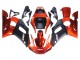 Purchase 1998-2002 Orange Matte Black Yamaha YZF 600 R6 Motorcycle Fairings UK
