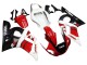 Purchase 1998-2002 White Red Glossy Black Yamaha YZF 600 R6 Motorcycle Fairings UK