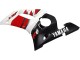 Purchase 1998-2002 White Red Glossy Black Yamaha YZF 600 R6 Motorcycle Fairings UK