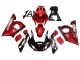 Purchase 1998-2002 Red White Glossy Black Yamaha YZF 600 R6 Motorcycle Fairings UK