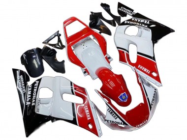 Purchase 1998-2002 White Red Black Petronas Yamalube 50th Yamaha YZF 600 R6 Motorcycle Fairings UK
