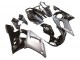Purchase 1998-2002 Silver Glossy Black Yamaha YZF 600 R6 Motorcycle Fairings UK